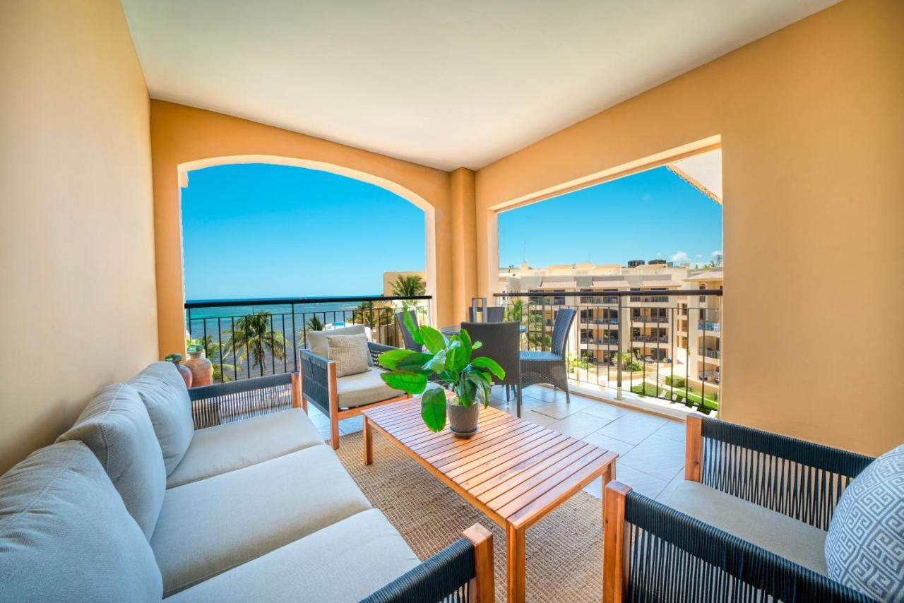 Condo Surf 405 - Luxury Oceanview Beachfront 3 Bedroom With Gym - At El Faro Condos Playa del Carmen Exterior foto